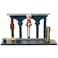 JAKKS Pacific Nintendo Super Mario Lava Castle Deluxe Play Set Includes 25 Fire Mario Figure Mechanical Features Spinning Fireballs Tower Swinging Pendulum Bone Lift Bridge
