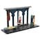 JAKKS Pacific Nintendo Super Mario Lava Castle Deluxe Play Set Includes 25 Fire Mario Figure Mechanical Features Spinning Fireballs Tower Swinging Pendulum Bone Lift Bridge