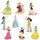 Disney Store Official Princess Deluxe Figurine Play Set 9 Fully Sculpted Disney Figures with Attached Bases Includes Rapunzel Cinderella Aurora More Comes in Scenic Display Packaging
