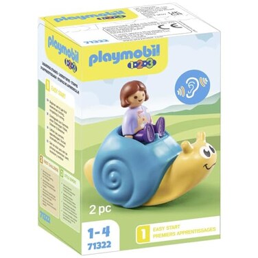 Playmobil 123 Rocking Snail with Rattle Feature