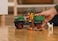 Schleich Farm World Working in The Forest Playset with Action Figure Dog Figurine Tractor Toy and Accessories Imaginative Play Set for Kids Ages 3
