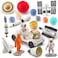 BRETOYIN 19PCS Planets Solar System Astronaut Figure Toy Children Solar Power Kit Space Exploration Spaceman Science Kit for Kids Party Birthday Gift