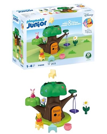 Playmobil Junior Disney Winnie the Poohs Piglets Tree House