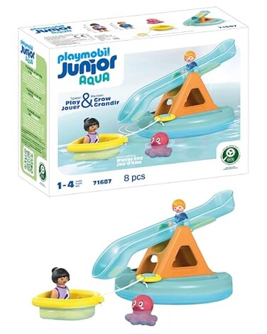 Playmobil Junior Aqua Water Seesaw with Boat