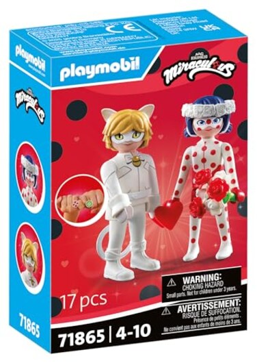 Playmobil Miraculous Ladybug Cat Noir Wedding Dream