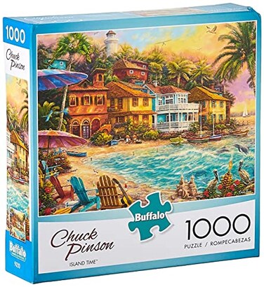 Buffalo Games Chuck Pinson Island Time 1000 Piece Jigsaw Puzzle