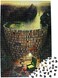 Moruska Puzzles for Adults 1000 Pieces Wooden Jigsaw Puzzle Challenge and Fun Bookshelf Dam