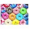 Fishwisdom 500 Pieces Assorted Cupcake Jigsaw Puzzle for Adults and Kids Big Size Gift Idea Donuts