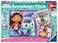 Ravensburger Gabbys Dollhouse 3 x 49 Piece Jigsaw Puzzle Set for Kids ScreenFree Activity Boosts Concentration and Focus