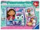 Ravensburger Gabbys Dollhouse 3 x 49 Piece Jigsaw Puzzle Set for Kids ScreenFree Activity Boosts Concentration and Focus