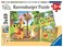 Ravensburger Sports Day Puzzle Set 3x49 Piece Jigsaw Puzzles for Kids ScreenFree Activity Boosts Concentration and Focus Great Gift