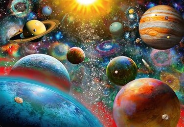 Ravensburger Planetary Vision 1000 Piece Jigsaw Puzzle for Adults 12000686 Handcrafted Tooling Made in Germany Every Piece Fits Together Perfectly