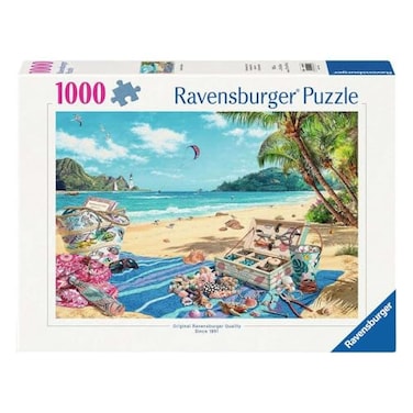 Ravensburger The Shell Collector 1000 Piece Jigsaw Puzzle for Adults 12000425 Handcrafted Tooling Made in Germany Every Piece Fits Together Perfectly