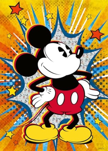 Ravensburger Disney Retro Mickey 1000 Piece Jigsaw Puzzle for Adults 12000472 Handcrafted Tooling Made in Germany Every Piece Fits Together Perfectly