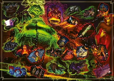 Ravensburger Disney Villainous Horned King 1000 Piece Jigsaw Puzzle for Adults 16890 Every Piece is Unique Softclick Technology Means Pieces Fit Together Perfectly