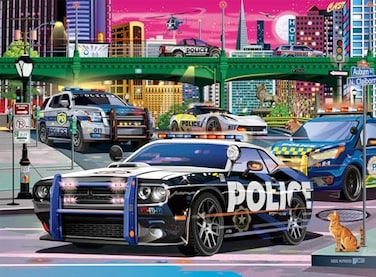 Ravensburger Police on Patrol 150 XXL Piece Jigsaw Puzzle for Kids Every Piece is Unique Pieces Fit Together Perfectly