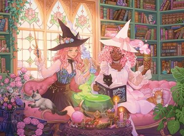 Ravensburger Enchanting Library 200 XXL Piece Jigsaw Puzzle for Kids Every Piece is Unique Pieces Fit Together Perfectly