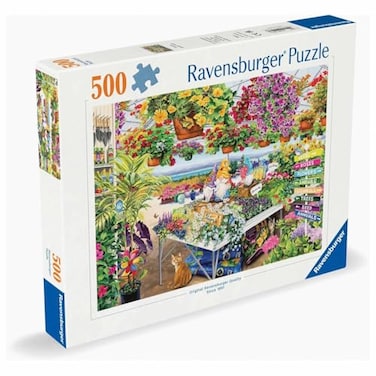 Ravensburger Glorious Garden Center 500 Piece Jigsaw Puzzle Great Gift for Puzzlers Premium German Craftsmanship FSC Sustainable Wood