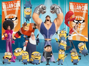 Ravensburger Minions 2 The Rise of Gru 100 Piece XXL Jigsaw Puzzle for Kids ScreenFree Activity Boosts Concentration and Focus