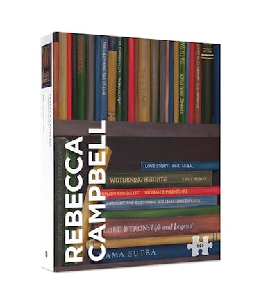 Pomegranate 500Piece Jigsaw Puzzle for Adults Rebecca Campbells Literary Loves Large Piece Puzzle Matte Finish Snug Fit