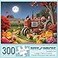 Bits and Pieces Large 300 Piece Jigsaw Puzzle for Adults Happy Hollow Halloween Jigsaw Puzzle by Artist Alan Giana Completed Puzzle Size 18 x 24