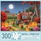 Bits and Pieces Large 300 Piece Jigsaw Puzzle for Adults Happy Hollow Halloween Jigsaw Puzzle by Artist Alan Giana Completed Puzzle Size 18 x 24