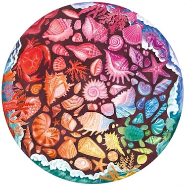 Ravensburger Circle of Colors Seashells 500 Piece Jigsaw Puzzle for Adults 12000823 Handcrafted Tooling Made in Germany Every Piece Fits Together Perfectly