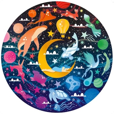 Ravensburger Circle of Colors Dreams 500 Piece Jigsaw Puzzle for Adults 12000818 Handcrafted Tooling Made in Germany Every Piece Fits Together Perfectly
