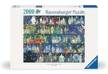 Ravensburger&nbsp;16010 Poisons and Potions 2000 Piece Piece Jigsaw Puzzle for Adults Every Piece is Unique Softclick Technology Means Pieces Fit Together Perfectly