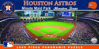 MasterPieces 1000 Piece Sports Jigsaw Puzzle MLB Houston Astros Center View Panoramic 13x39