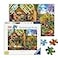 Ravensburger Gardeners Getaway 300 Piece Large Format Jigsaw Puzzle Bright and Vivid Gardeners Dream with Gnomes More Frameable Premium Quality Puzzles for Adults