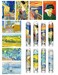 LinPuzzle Mini Jigsaw Puzzles for Adults 8 Packs DoubleSided Puzzle with Reference Blueprint Micro Puzzle Comes with Tweezers for Small Puzzles Suitable As a Gift