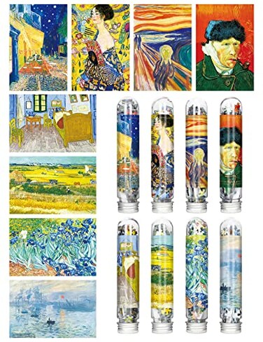 LinPuzzle Mini Jigsaw Puzzles for Adults 8 Packs DoubleSided Puzzle with Reference Blueprint Micro Puzzle Comes with Tweezers for Small Puzzles Suitable As a Gift