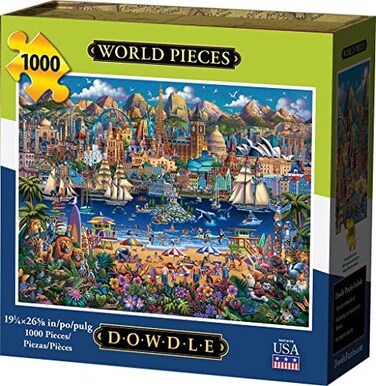 D&Acirc;&middot;O&Acirc;&middot;W&Acirc;&middot;D&Acirc;&middot;L&Acirc;&middot;E Dowdle Jigsaw Puzzle World Pieces 1000 Piece
