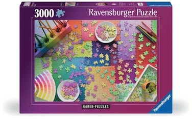 Ravensburger Puzzle on Puzzles 3000 Piece Jigsaw Stunning Imagery Bold Colors Intricate Details Premium Quality for Adults