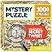 Odd Pieces Jigsaw Puzzles 1000 Pieces with Storytelling Comics for Women White Elephant Mystery Puzzle for Adults Kids 197 x 276 Frameable Magic Puzzle Art Snack Attack