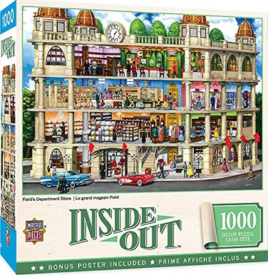 MasterPieces 1000 Piece Jigsaw Puzzle For Adults Family Or Youth Fields Department Store 1925x2675