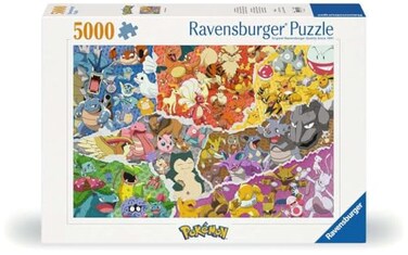 Ravensburger Pokemon 5000 Piece Jigsaw Puzzle for Adults Kids Age 12 Years Up Yellow