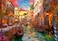 Ravensburger Venice Romance 1000 Piece Jigsaw Puzzle Stunning Vivid Colors Picturesque Venice Scene Bold Romantic and Bright Puzzles for Adults