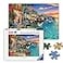 Ravensburger Grandiose Greece 1000 Piece Jigsaw Puzzle Stunning Exciting Coastal Sunrise Over Town Bold Colors Enticing Scene Ideal Gift Frameable Art Puzzles for Adults