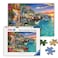 Ravensburger Grandiose Greece 1000 Piece Jigsaw Puzzle Stunning Exciting Coastal Sunrise Over Town Bold Colors Enticing Scene Ideal Gift Frameable Art Puzzles for Adults