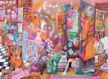 Ravensburger Student Days 500 Piece Jigsaw Puzzle for Adults and Kids Age 10 Years Up
