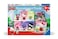 Ravensburger Childrens Puzzle 12001035 Abenteuer in Cherry Town 3x49 Teile Hello Kitty Puzzle for Children from 5 Years White