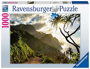 Ravensburger Kalalau Trail Kauai Hawaii 1000 Piece Jigsaw Puzzles for Adults Kids Age 14 Years Up Landscape Puzzle