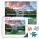 Ravensburger Eibsee Lake Germany 1000 Piece Jigsaw Puzzle Stunning Peaceful Lake at Sunrise Majestic Mountains Lush Forest Ideal Gift Frameable Art Puzzles for Adults