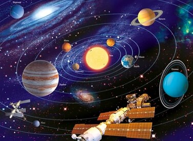 Ravensburger Solar System Jigsaw Puzzle for Kids 200 Unique Pieces Enhances Concentration Creativity EcoFriendly FSC for All Ages