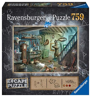Ravensburger Forbidden Basement Jigsaw Puzzle 759 Pieces for Kids Adults Ages 12 Escape Room Experience Unique Cutting Process Premium Quality FSC