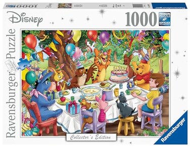 Ravensburger Disney Winnie The Pooh 1000 Piece Jigsaw Puzzle Unique Softclick Technology Vibrant GlareFree Imagery Ideal for Adults and Kids Aged 12 and Up 16850