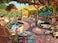 Ravensburger Cozy Backyard Bliss 750 Piece Large Format Jigsaw Puzzle for Adults Kids Unique Softclick Technology Vibrant GlareFree Design FSCCertified Materials