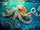 CrossGlory Cross Glory Jigsaw Puzzles 1000 Pieces for Adults Deep Blue Octopus Odyssey Ocean Octopus Puzzles for Adults Challenging Brain Teaser Ocean Puzzle 20 x 27 Inches